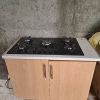گاز رومیزی به همراه کابینت