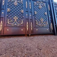 درب حیاط ویلایی باغچه باغ باغی فرفورژه ای|مصالح و تجهیزات ساختمان|تهران, شهرک ابوذر|دیوار