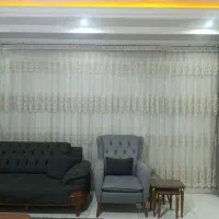 فوری پرده سالن پذیرایی حریرشیک درحد