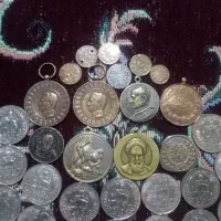 سکه های قدیمی مدال قدیمی