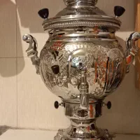 سماور گازی تنوره دار ورق برنج