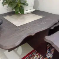 مبل هفت نفره کاملا سالم با میز چهار تا عسلی سالم|مبلمان خانگی و میز عسلی|چناران, |دیوار