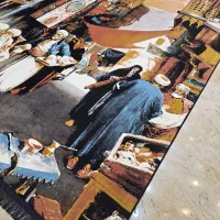 ۲ تخته فرش ۶ متری ۱۲۰۰ شانه فرش مشهد اصل|فرش|نسیمشهر, |دیوار