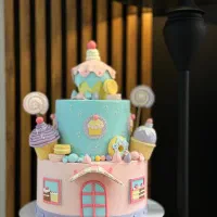 ماکت کیک کاملا طبیعی و دستساز