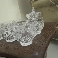 فنجان و قندان کریستال|ظروف سرو و پذیرایی|تهران, تاکسیرانی|دیوار