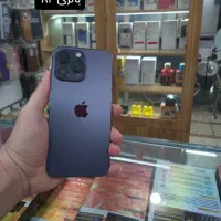 گوشی آیفون ۱۴مکس تمیز بدون خط وخش باتری ۸۴
