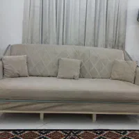 مبل هفت نفره همراه با عسلی