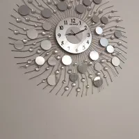 ساعت دیواری آینه ای