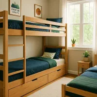تختخواب ۲طبقه نوجوان