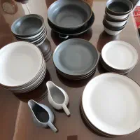 سرویس ۴۰ پارچه سرامیک|ظروف سرو و پذیرایی|تنکابن, |دیوار