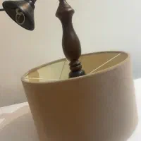 لوستر کرم قهوه ایی