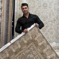 فرش طلا کوب ۱۵۰۰ شانه سلیمانی گلشهر