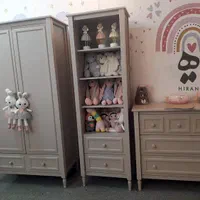 سرویس خواب کودک و نوجوان لمسه دار مینیمال|تخت و سرویس خواب|مشهد, نوید|دیوار