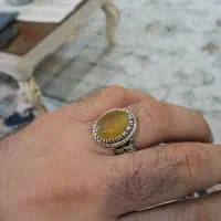 انگشتر نقره  یاقوت زرد|جواهرات|کرج, پیشاهنگی|دیوار