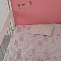 تخت کودک همراه تشک ویستر|تخت و سرویس خواب|رشت, علی آباد|دیوار