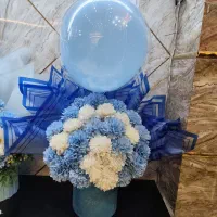 باکس گل های بوبو بالن دار|گل مصنوعی|تبریز, |دیوار