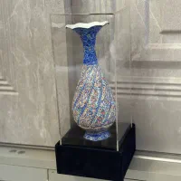 گلدان میناکاری|صنایع دستی و سایر لوازم تزئینی|تهران, سلسبیل شمالی|دیوار