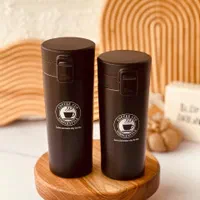 تراول ماگ مشکی مات اصلی صافی دار قمقمه قلاسک