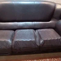 مبل ده نفره چرمی