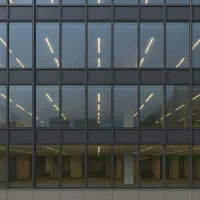 کرتین وال ، نما شیشه ایی ، پنجره ترمال بریک