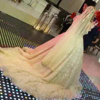 لباس عروس نباتی وارداتی ترک|لباس|تهران, نازیآباد|دیوار