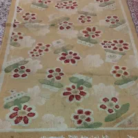 گلیم فرش گل برجسته