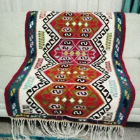 گلیم دستباف ریزبافت اعلا|گلیم، جاجیم، گبه|سنندج, |دیوار