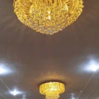 لوستر بزرگ کریستالی