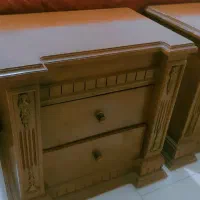 سرویس تخت خواب تمام چوب  همراه خوشخواب|تخت و سرویس خواب|مشهد, گلبرگ|دیوار