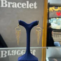 گوشواره طلا حلقه ای و کلیپسی|جواهرات|قم, ارم|دیوار