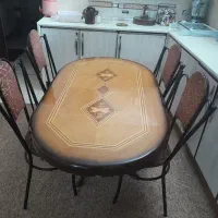 میز و صندلی ناهارخوری چوبی 4 نفره