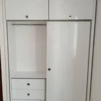درب چوبی کمدیواری ضداب اتاقی وسرویسی