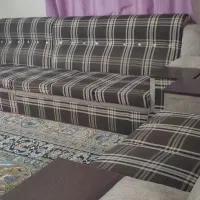 یکدست مبل هفت نفره صحیح و سلامت|مبلمان خانگی و میز عسلی|شیرود, |دیوار