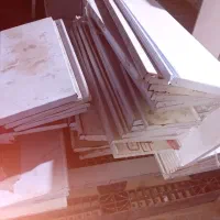 قفسه طبقه ای اهنی باام دی اف اماده مخصوص مغازه