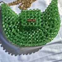 کیف مرواریدی|کیف، کفش، کمربند|رشت, امین الضرب|دیوار