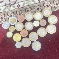 سکه های خارجی از سال۱۹۷۰تا۲۰۱۶