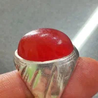 انگشتر عقیق کلوخه|جواهرات|یزد, |دیوار