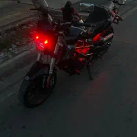 بنلی ۳۰۰ معاوضه با ماشین وموتور فول اکسسوری لوازمی