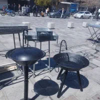 تاب و صندلی آتشدان