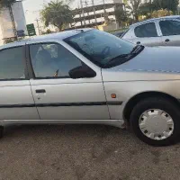 پژو 405  نقره ای مدل 98 دوگانه سوز