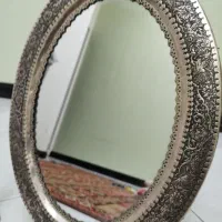 آینه شمعدان قلمزنی اصفهان