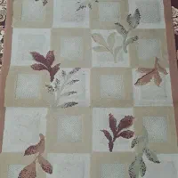 گلیم فرش ۱و نیم در یک گل برجسته