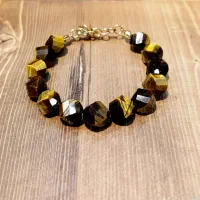 اکسسوری سنگ با متریال استیل و تراش جواهری