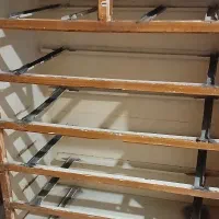 دراور آهنی هفت کشویی|جاکفشی، کمد، دراور|ایذه, |دیوار