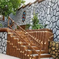 آلاچیق ،کباب پز،ابنما،نرده