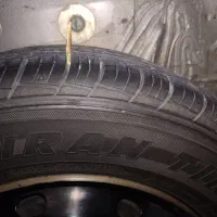 رینگ و لاستیک دور ۱۴(۲۰۵)ایران تایر۹۹درصد|قطعات یدکی و لوازم جانبی|ایرانشهر, |دیوار