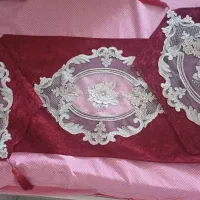 3عدد رو میزی مخمل