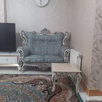 مبلمان ۷ نفره طرح سلطنتی +میز ،عسلی|مبلمان خانگی و میز عسلی|چهارباغ, |دیوار