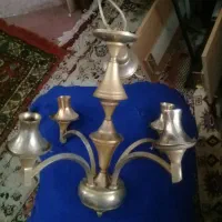 لوستر برنز 8 شعله اصل|لوستر و چراغ آویز|اردبیل, |دیوار