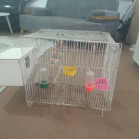 قفس پرنده  بزرگ با لونه اش ۳۰۰همش باهم